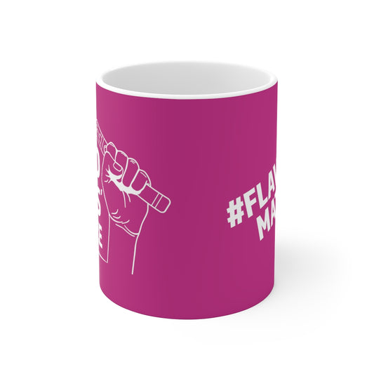 WVA Flavours Matter Pink Ceramic Mug (EU only)