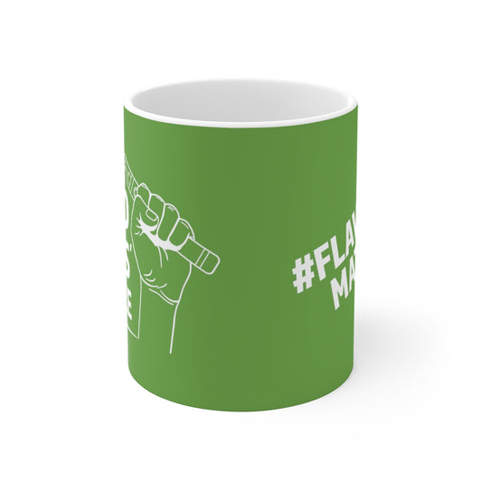 WVA Flavours Matter Green Ceramic Mug (EU only)