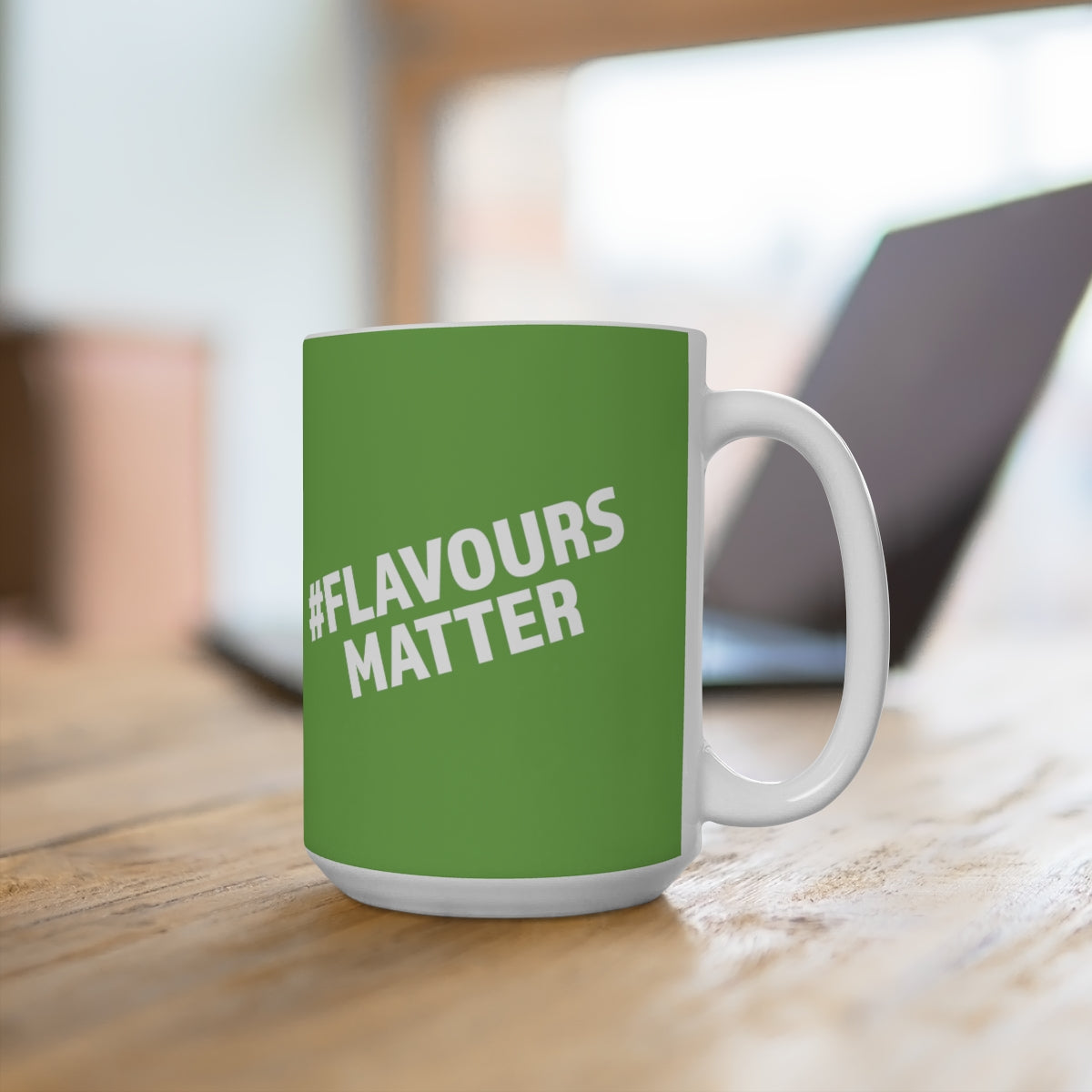 WVA Flavours Matter Green Ceramic Mug (EU only)